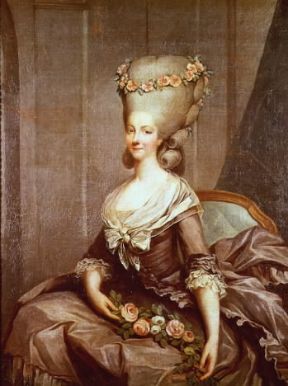 Acconciatura. Ritratto della principessa di Lamballe del sec. XVIII (Versailles, Museo).De Agostini Picture Library