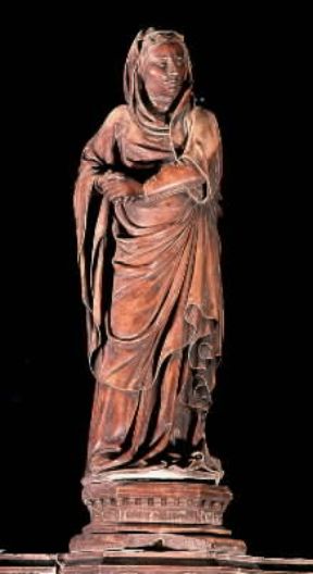 Iacobello e Pier Paolo Dalle Masegne. La Vergine (1394) nell'iconostasi di S. Marco a Venezia. De Agostini Picture Library