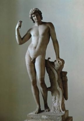 Adone in una statua romana di etÃ  imperiale (Napoli, Museo Archeologico Nazionale).Napoli, Museo Archeologico Nazionale