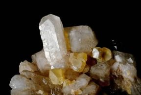 Celestina. Cristalli del minerale.De Agostini Picture Library/C. Bevilacqua
