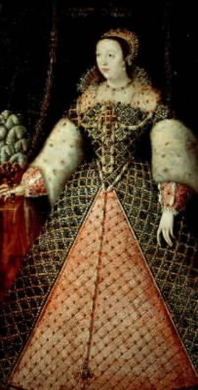 Caterina de' Medici, regina di Francia, in un dipinto di scuola francese del sec. XVI (Firenze, Uffizi).De Agostini Picture Library/G. Nimatallah