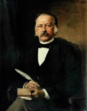 Theodor Fontane in un ritratto di K. Breitenbach.De Agostini Picture Library