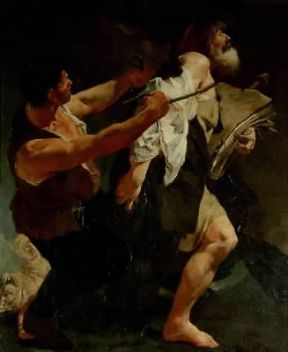 Giovanni Battista Piazzetta. S. Iacopo trascinato al martirio (Venezia, S. Stae).De Agostini Picture Library/F. Ferruzzi