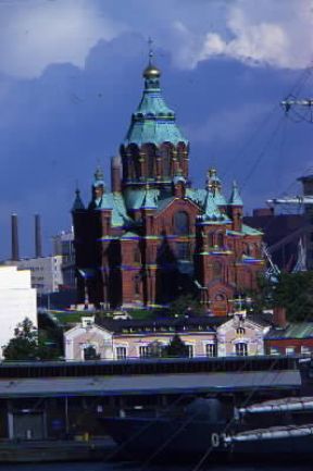Helsinki. La chiesa russo-ortodossa.De Agostini Picture Library / C. Bertinetti
