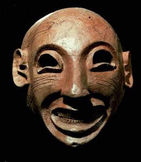 Sardegna. Reperto fenicio: maschera, da Tharros.De Agostini Picture Library / C. Bevilacqua