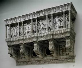 Cantoria di Donatello per il duomo di Firenze (Firenze, Museo dell'Opera del duomo).De Agostini Picture Library/G. Nimatallah