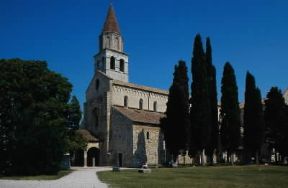Aquileia. Il complesso monumentale della basilica.De Agostini Picture Library/M. Finotti