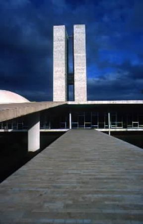 Brasile. La sede del Congresso Nazionale a Brasilia.De Agostini Picture Library/G. SioÃ«n