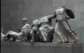Fidia. Particolare del fregio del Partenone (Londra, British Museum).De Agostini Picture Library/G. Dagli Orti