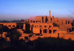 El-Karnak. Veduta del tempio di AmmoneDe Agostini Picture Library/G. SioÃ«n