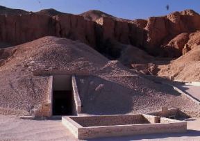 Funerario. La tomba di Tutankhamon nella Valle dei Re a Tebe.De Agostini Picture Library/G. SioÃ«n