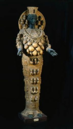 Artemide. L'Artemide dell'ArtemÃ­sion di Efeso (Napoli, Museo Archeologico Nazionale).De Agostini Picture Library/G. Nimatallah