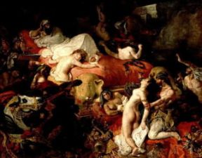 EugÃ¨ne Delacroix . Morte di Sardanapalo (1828; Parigi, Louvre).De Agostini Picture Library/G. Dagli Orti