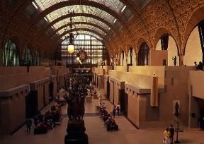 Museo. L'interno del MusÃ©e d'Orsay.De Agostini Picture Library / G. Dagli Orti