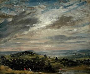 Paesaggio . Hampstead in direzione di Harrow di J. Constable (Manchester, Art Galleries).Manchester, Art Galleries