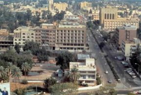 Baghdad. Veduta di uno dei quartieri piÃ¹ moderni della cittÃ .Farabolafoto