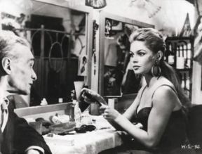 Brigitte Bardot. L'attrice in una scena del film Femmina di Julien Duvivier.Farabolafoto