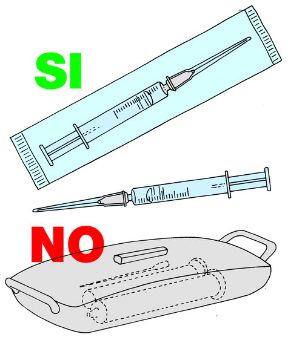 L'iniezione: utilizzate siringhe momouso. L'iniezione. Utilizzare siringhe sterili monouso per garantire la massima sterilizzazione.