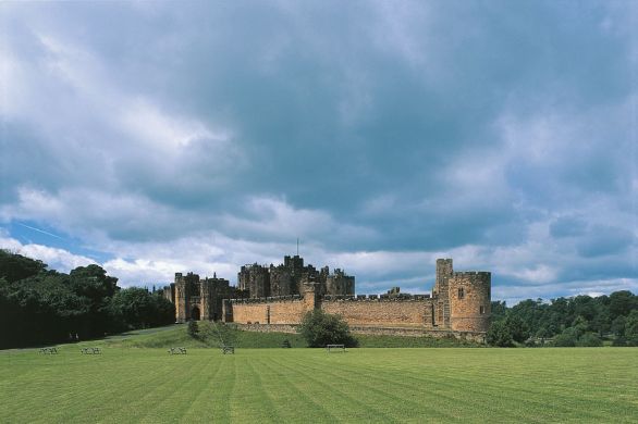 Castello di Alnwich Il Castello di Alnwich, nel nord est della Gran Bretagna, è il set della scuola di Hogwarts e delle partite di Quidditch.
© De Agostini Picture Library.