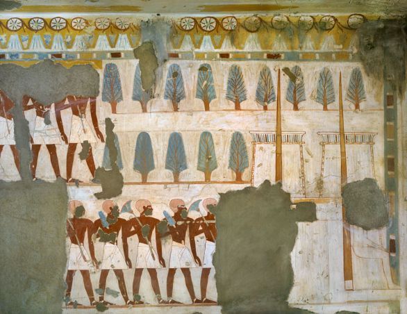  Tomba di Amenhotp si-se Luxor, Sheikh Abd El-Qurna. Tomba di Amenhotp si-se, secondo sacerdote di Amon (XVIII Dinastia, Thutmosi IV, 1397-1387 a.C.).
© De Agostini Picture Library.