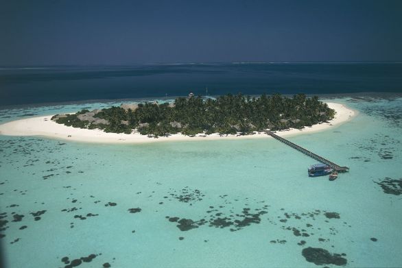 Atollo di Ari, Maldive Maldive, atollo di Ari, isola di Vakarufalhi.
© De Agostini Picture Library.