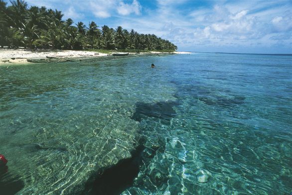 Atollo di Ulithi, Micronesia Micronesia, atollo di Ulithi, isole Yap.
© De Agostini Picture Library.