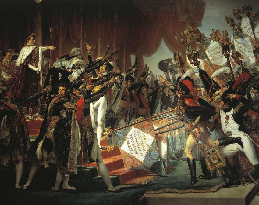 Battaglia di Wagram, Horace Vernet La battaglia di Wagram, 1809, olio su tela di Horace Vernet (1789-1863).
© De Agostini Picture Library.