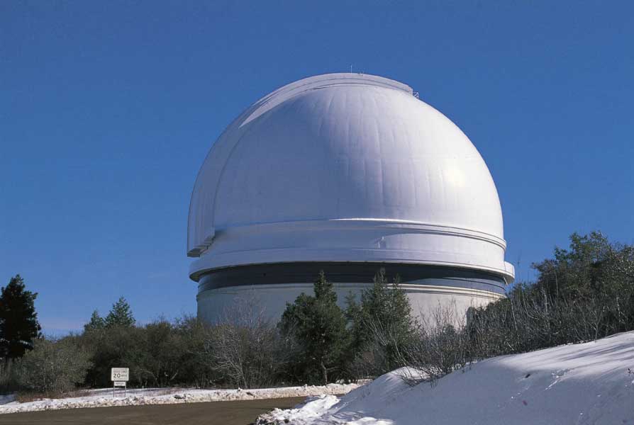 Osservatorio, Monte Palomar Osservatorio presso il monte Palomar in California.
© De Agostini Picture Library