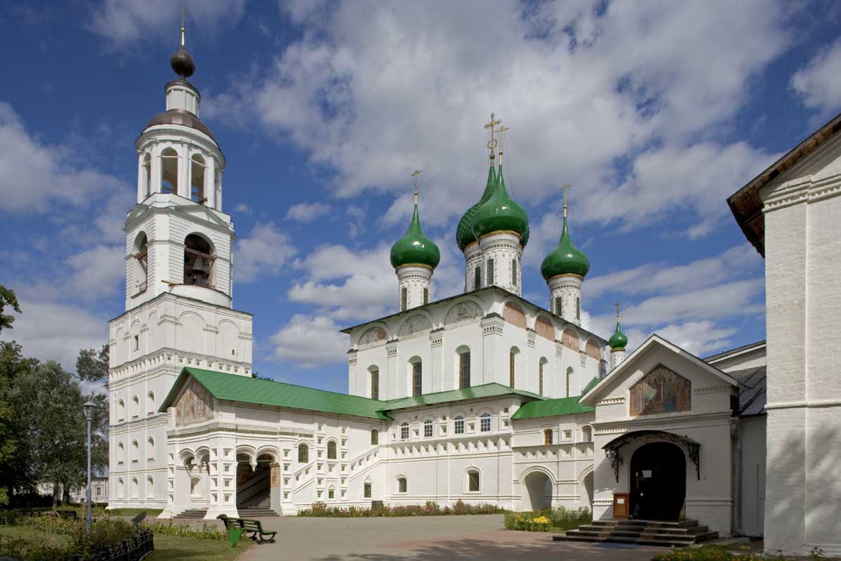 Cattedrale della Presentazione (Vvedenskij sobor), eretta all'interno del monastero di Tolgskij (fondato nel 1314), situato a Jaroslavl', in Russia.
De Agostini Picture Library