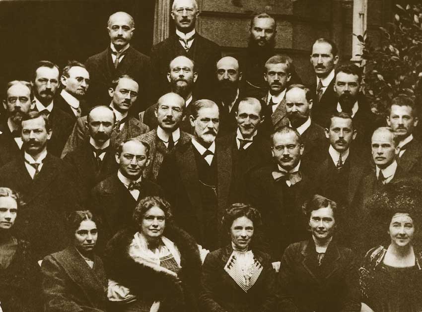 X Congresso di psicanalisti Partecipanti del X Congresso di psicanalisti al Centro Sigmund Freud e Carl Gustav Jung, 1911.
De Agostini Picture Library
