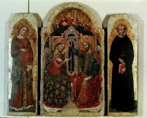 Catarino. Trittico con l'Incoronazione della Vergine (Venezia, Galleria dell'Accademia).De Agostini Picture Library