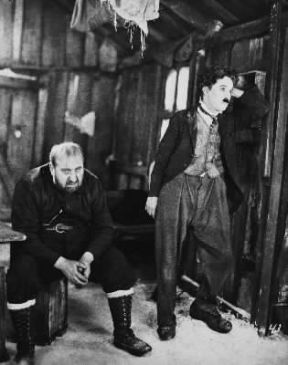 Comico. Charlie Chaplin in La febbre dell'oro (1925).De Agostini Picture Library