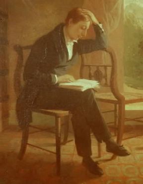 John Keats in un ritratto di J. Severn (Londra, National Portrait Gallery).Londra, National Portrait Gallery