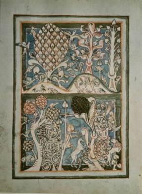 Latino. Miniatura tratta da un manoscritto del sec. XIII dei Carmina Burana (Monaco, Staatsbibliothek).Monaco, Staattsbibliothek