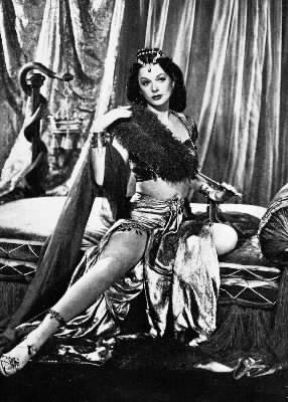 Hedy Lamarr in una scena di Sansone e Dalila (1949) di C. B. De Mille.De Agostini Picture Library