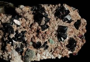 Cassiterite. Cristalli del minerale.De Agostini Picture Library/C. Bevilacqua