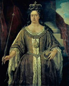 Anna Stuart in un ritratto di J. Closterman (Londra, National Portrait Gallery).De Agostini Picture Library