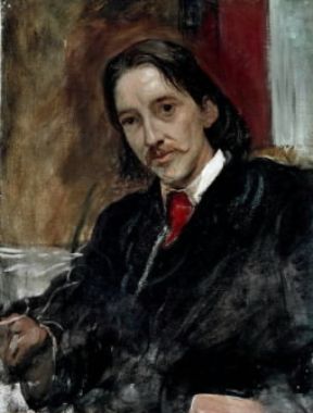 Robert Louis Stevenson in un ritratto di W. B. Richmond (Londra, National Portrait Gallery).Londra, National Portrait Gallery