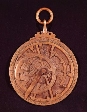 Arabi. Astrolabio degli inizi del sec. XIV (Firenze, Museo della Storia della Scienza).De Agostini Picture Library/G. Dagli Orti