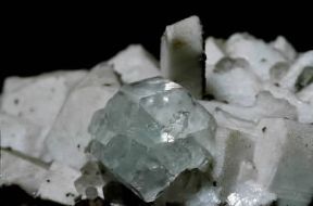 Fluorite. Un campione del minerale.De Agostini Picture Library/C. Bevilacqua