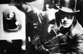 Fritz Lang. Un'inquadratura tratta da M (1931).De Agostini Picture Library