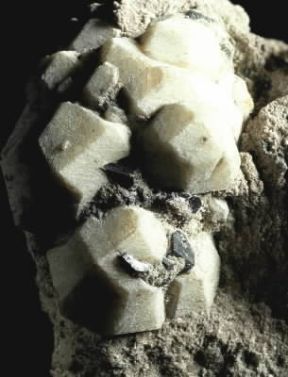 Leucite. Un campione del minerale.De Agostini Picture Library/A. Rizzi