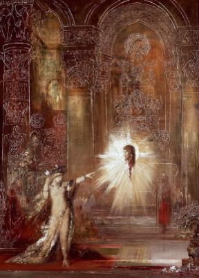 Gustave Moreau. L'apparizione (1874; Parigi, Louvre, Cabinets des Dessins).De Agostini Picture Library / G. Dagli Orti