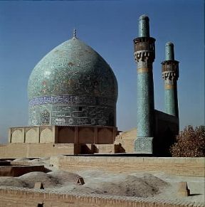 Cupola a bulbo a Esfahan, in Iran (sec. XVIII).De Agostini Picture Library / G. Dagli Orti