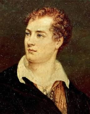 George Gordon, lord Byron. in un ritratto in etÃ  giovanile. (Padova, Pinacoteca Civica)De Agostini Picture Library/Dagli orti