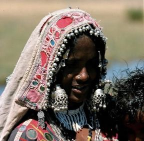 Indiano . Donna banjari: un esempio di individuo appartenente al tipo indiano.De Agostini Picture Library/N. Cirani