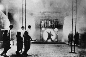 Fritz Lang. Un fotogramma di Metropolis (1926).De Agostini Picture Library