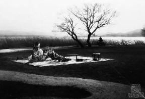 Kenij Mizoguchi. Una scena del film I racconti della luna pallida d'agosto (1953).De Agostini Picture Library