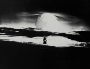 II guerra mondiale. Il fungo atomico su Hiroshima dopo il lancio dell'atomica (6 agosto 1945).De Agostini Picture Library