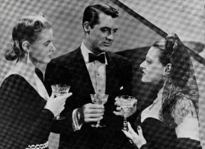Alfred Hitchcock. Ingrid Bergman, Cary Grant e Leonore Ulric in Notorius (1946).De Agostini Picture Library